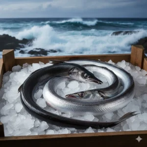 Sabre de Ligne (Noir-Argent) – Peixe-Espada – Aphanopus/Lepidopus