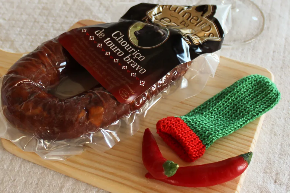 Chorizo de Taureau Brave – Chouriço Touro Bravo – 180 g – Image 3