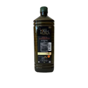 Face avant du bidon de 2 litres d'huile d'olive extra vierge Porca de Murça DOP Trás-os-Montes.
